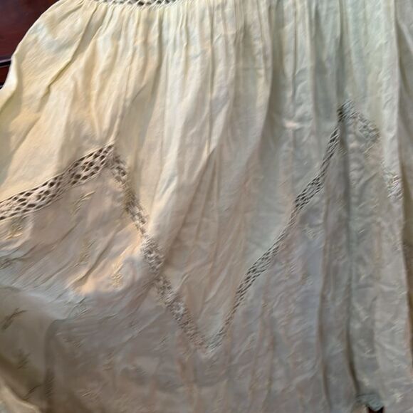 Free People Trails End Skirtall Size Small Overall Style Dress Color: Dried Aloe - Picture 6 of 15